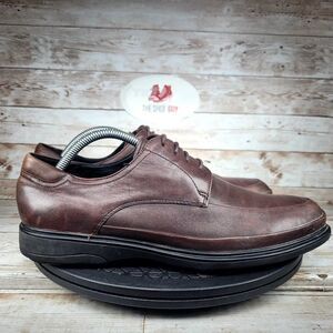 Kenneth Cole Men's Size 9.5 Brown Corey Flex Oxford Leather Comfort Shoes